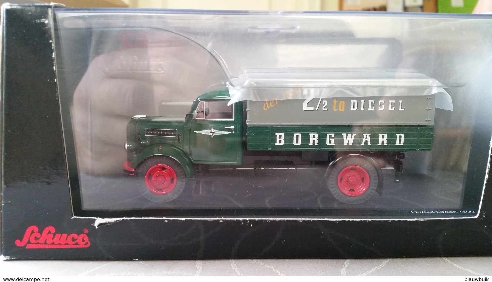 Dickie-Schuco Borgward B 2500 -Borgward 2 1/2 to Diesel- 1/43