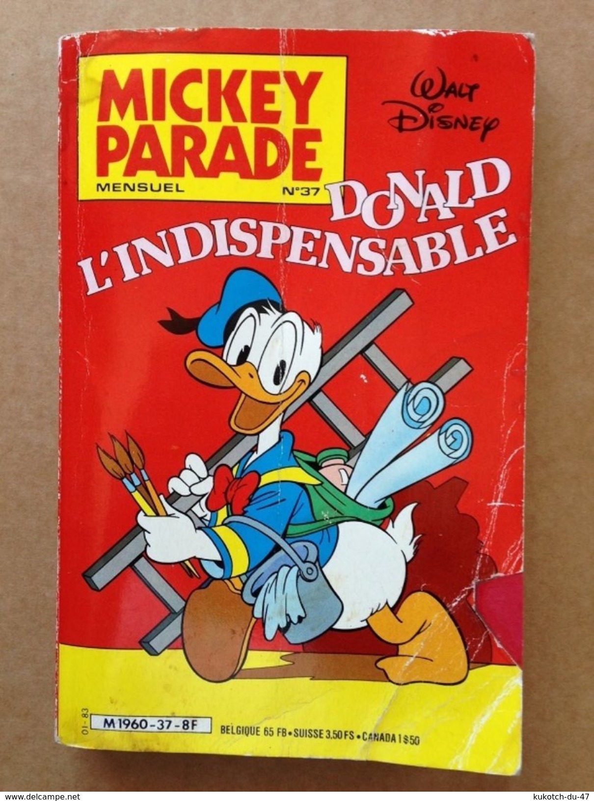 Disney - Mickey Parade - Année 1983 - N°37 - Mickey Parade