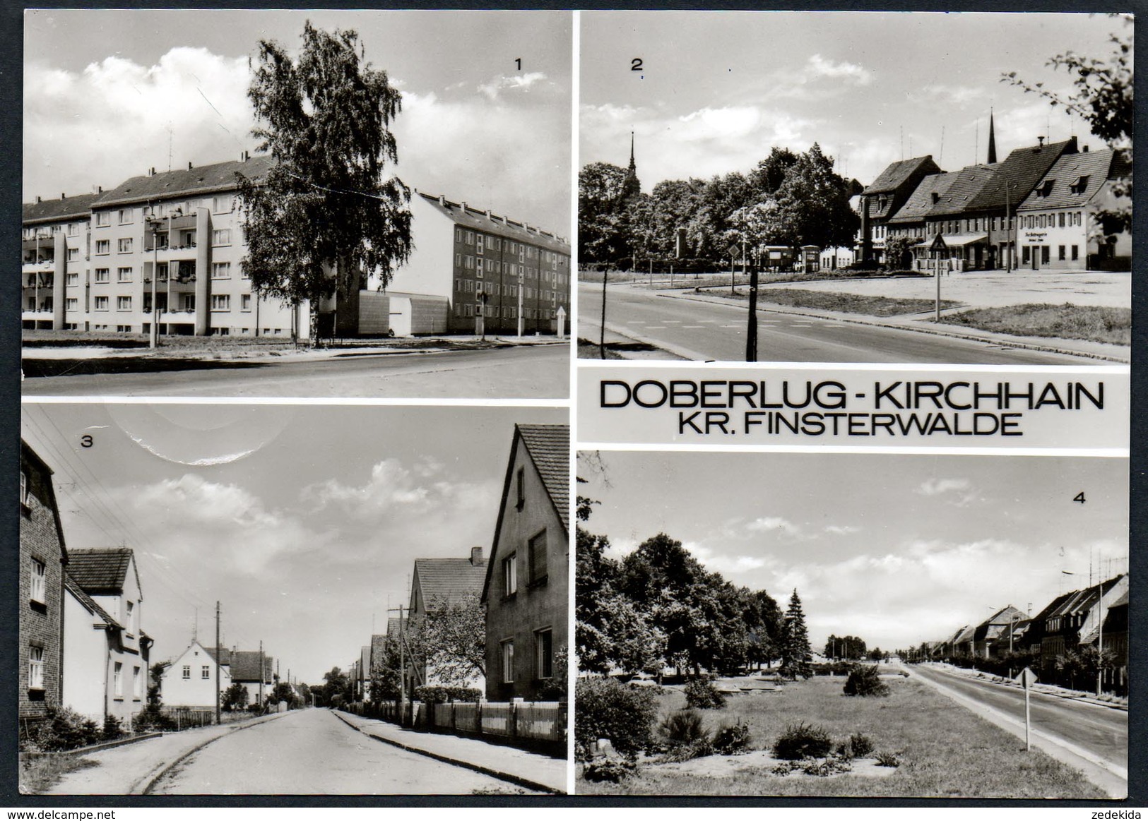 A5655 - Alte MBK Ansichtskarte - Doberlug Kirchhain Kr. Fintserwalde - Albrechts - Gel 1975 Landpost Landpoststempel ??? - Doberlug-Kirchhain