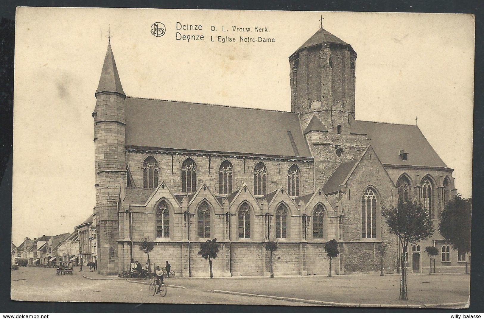 +++ CPA - DEINZE - DEYNZE - Eglise Notre-Dame - O.L.V. Kerk - Nels  // - Deinze