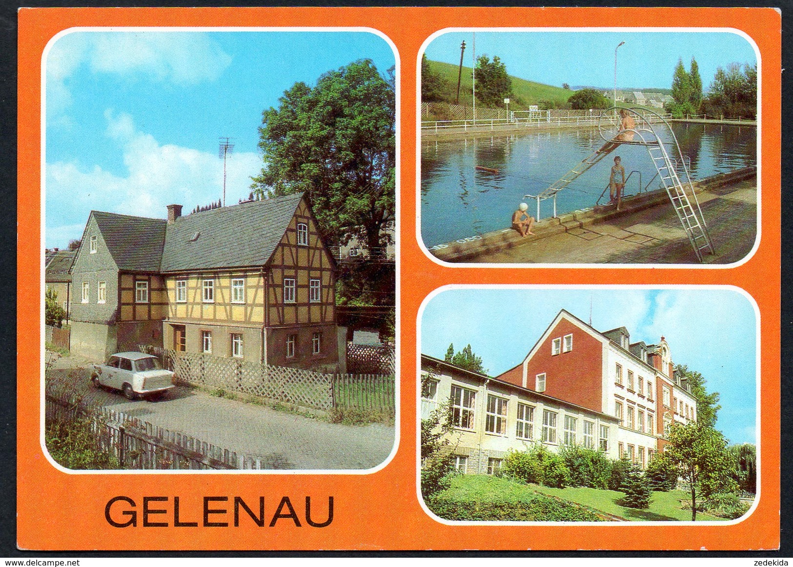 A5672 - Alte MBK Ansichtskarte - Gelenau Kr. Zschopau TOP - Gelenau