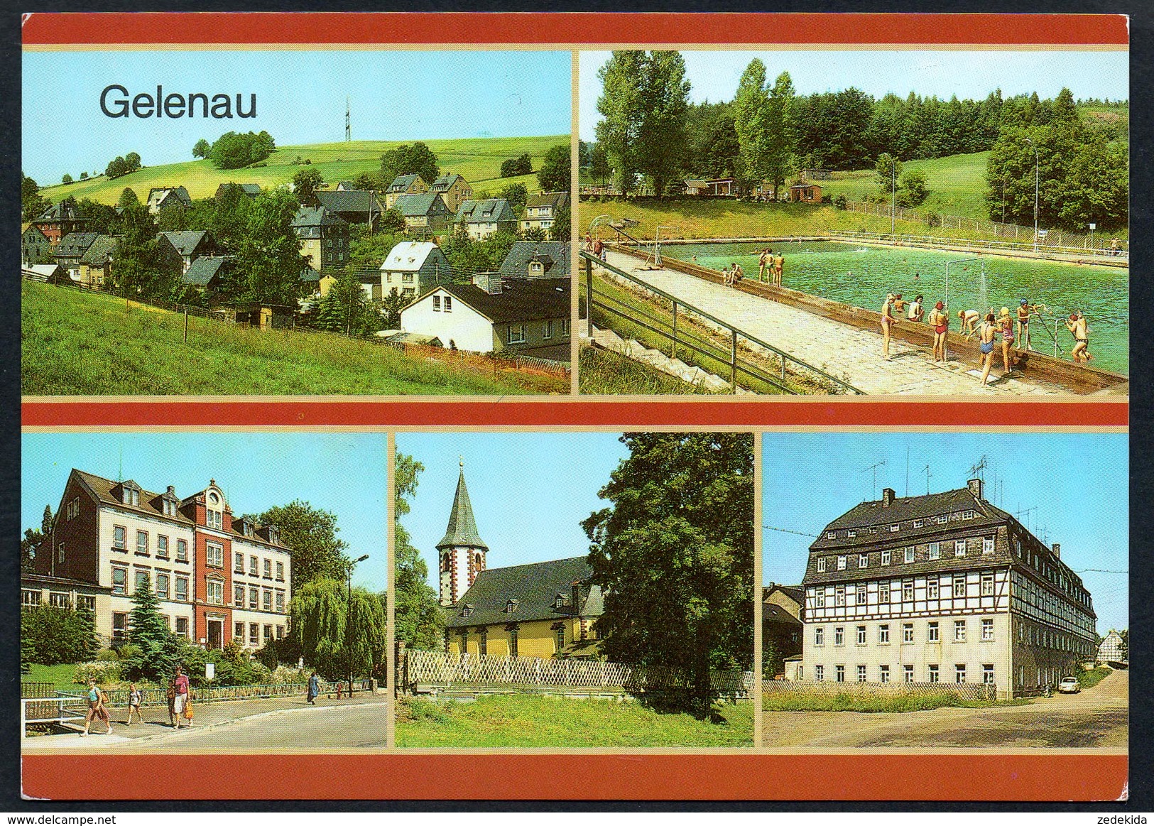 A5673 - Alte MBK Ansichtskarte - Gelenau Kr. Zschopau - Gelenau