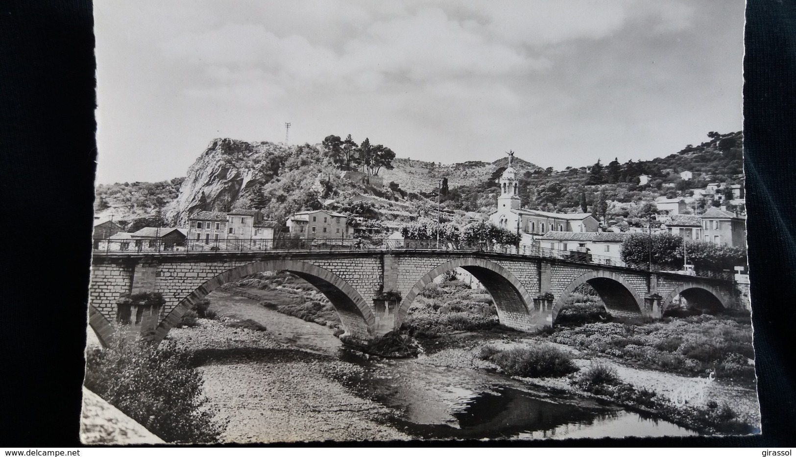 CPSM ALES GARD LE PONT ET L EGLISE DE ROCHEBELLE   ED THEOJAC - Alès