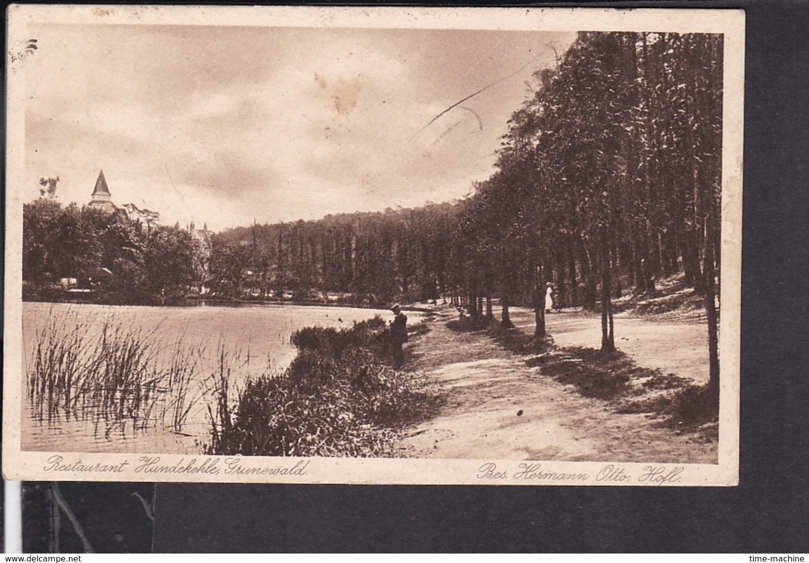 Grunewald Restaurant Hundekehle 1917 - Grunewald