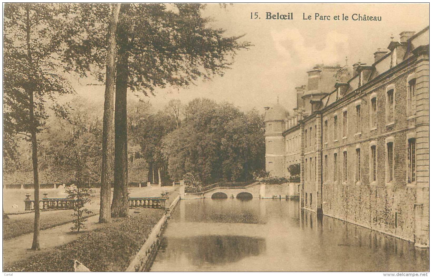 BELOEIL - Le Parc Et Le Château - Beloeil