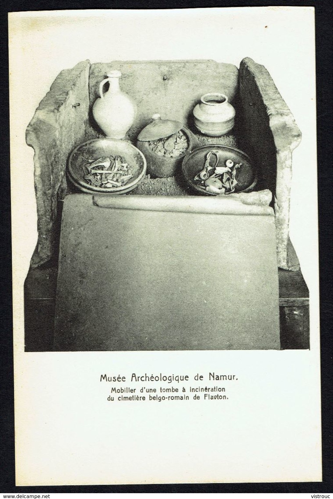 Mobilier D'une Tombe - Cimetière Belgo-Romain De Flavton - Non Circulé - Not Circulated - Nicht Gelaufen. - Articles Of Virtu