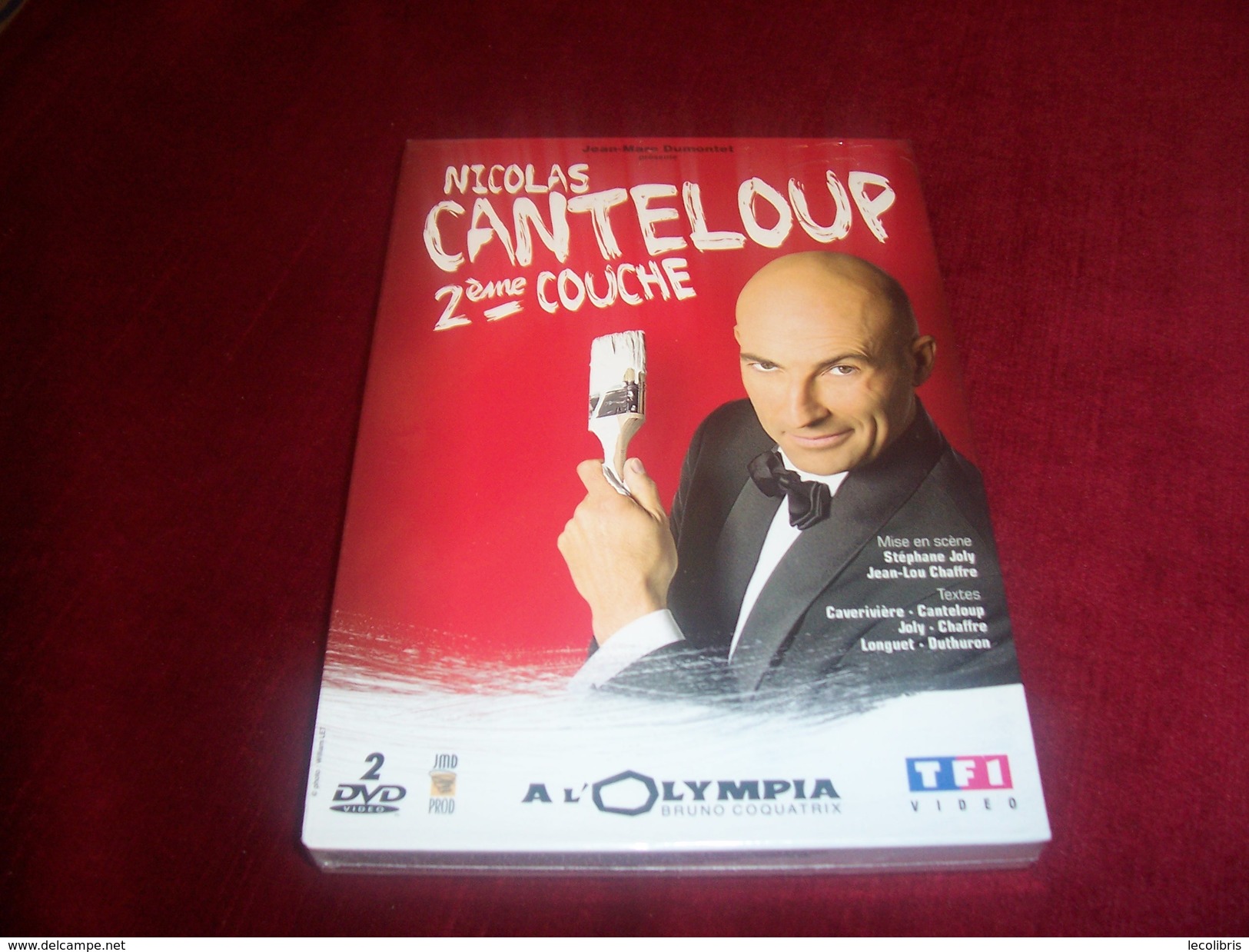 NICOLAS CANTELOUP 2em COUCHE  DOUBLE DVD NEUF SOUS CELOPHANE - Konzerte & Musik