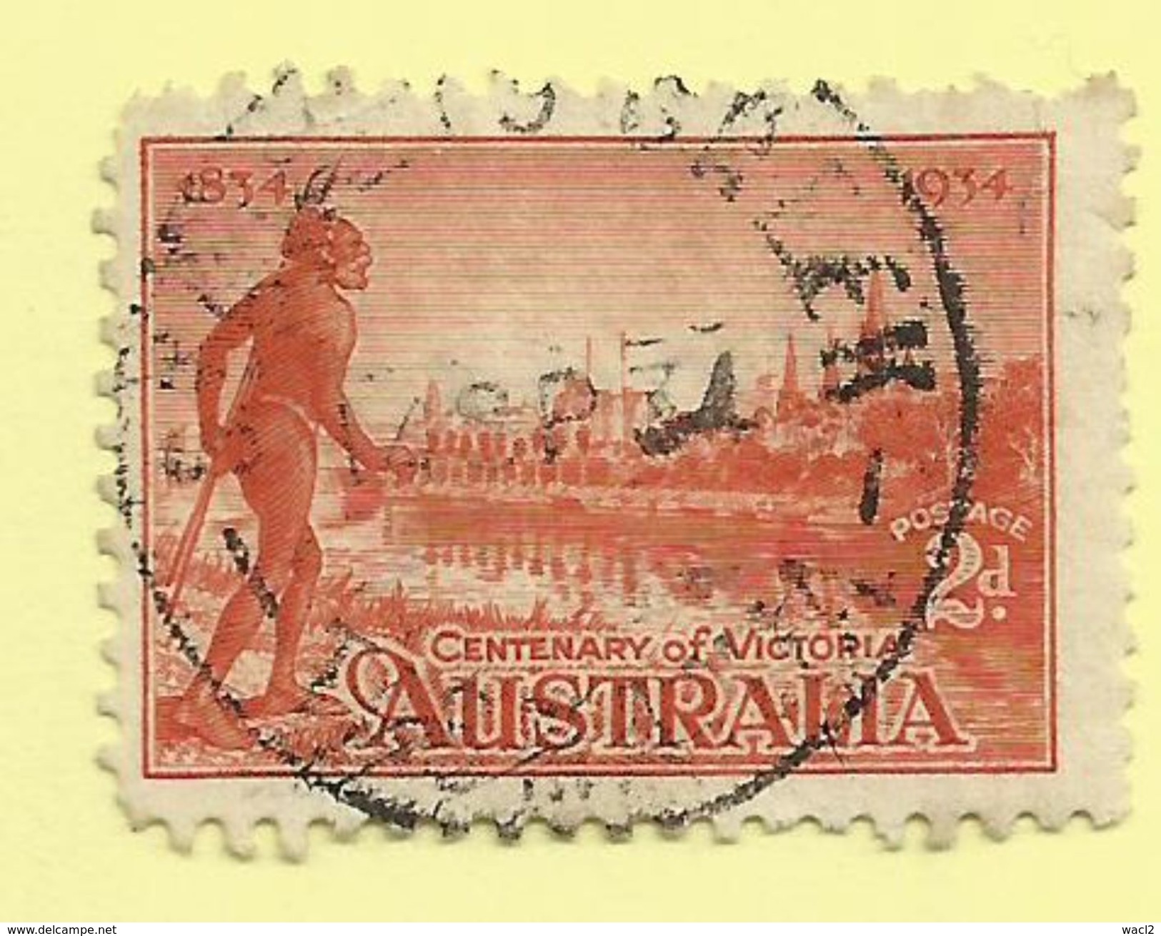 Tasmania - Circular Post Office Postmark - Storey's Creek - Tas 1098 - Used Stamps