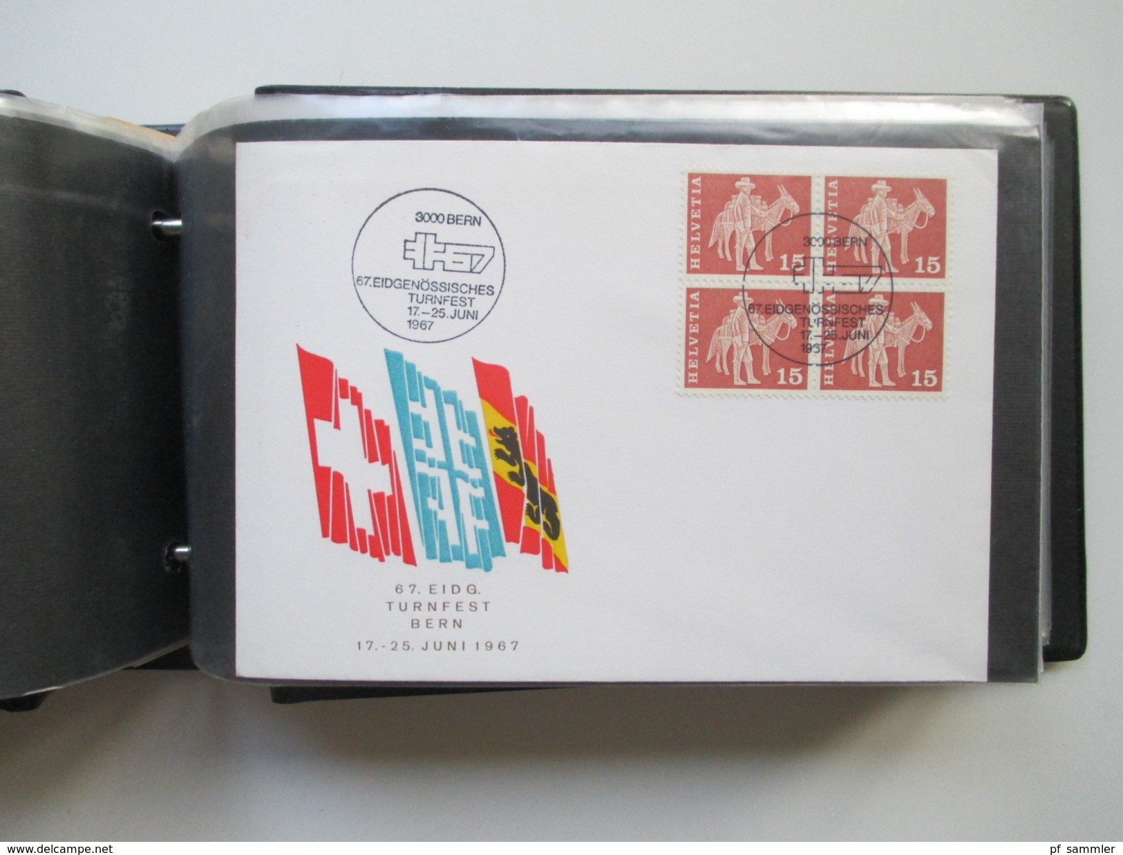 Schweiz 1956 -80er Jahre Belegesammlung 200 stk. Pro Juventute / Randstücke / FDC / Sonderstempel / 4er Blocks / Blocks
