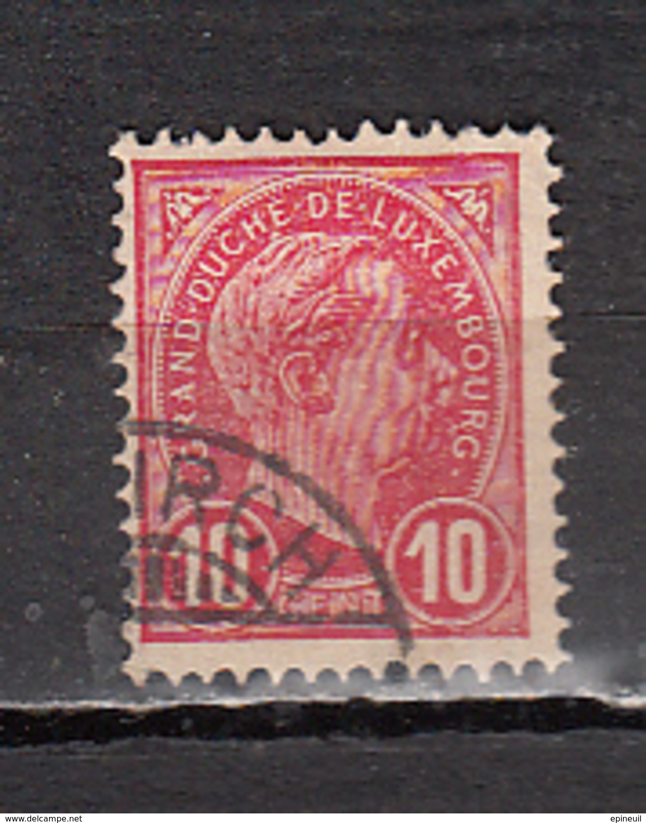 LUXEMBOURG ° YT N° 73 - 1895 Adolphe Right-hand Side