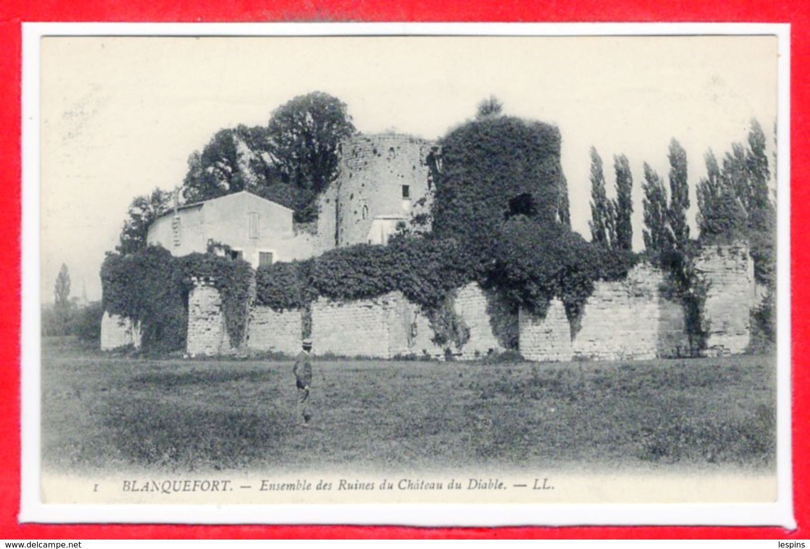 33 - BLANQUEFORT - Ensemble Des Ruines Du Château Du Diable - Blanquefort