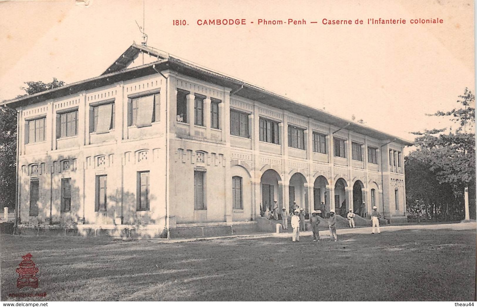 ¤¤  -  CAMBODGE   -  PNOM-PENH   -  Caserne De L'Infanterie Coloniale   -  ¤¤ - Cambodge