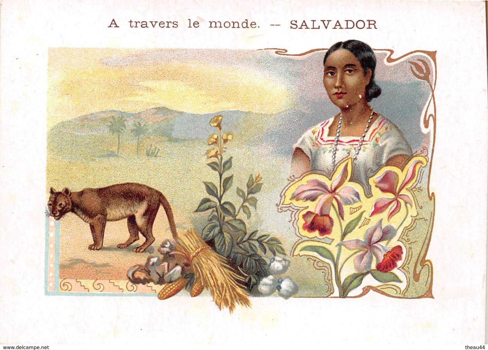 ¤¤  -  SALVADOR   -  Illustrateur  -  A Travers Le Monde   -  ¤¤ - El Salvador