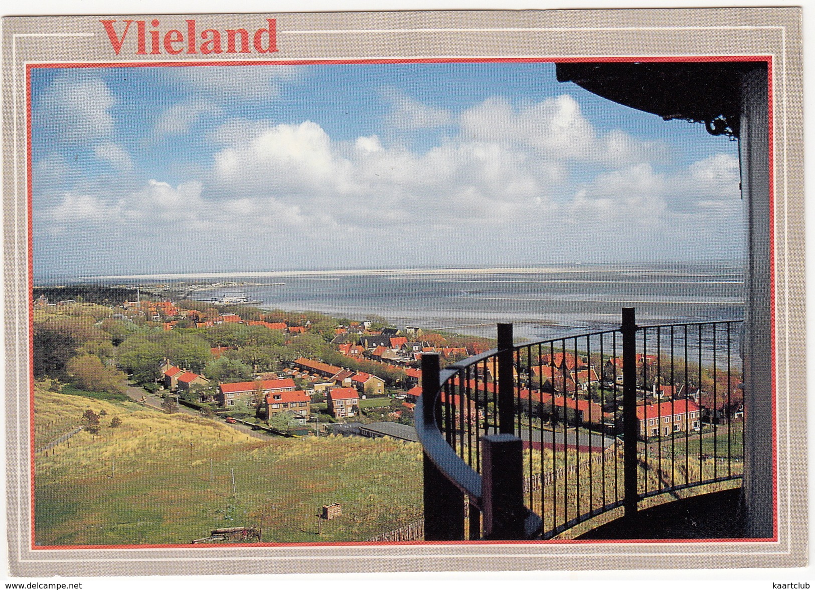 Vlieland - Panorama Vanaf De Vuurtoren  - (Nederland/Holland) - Vlieland