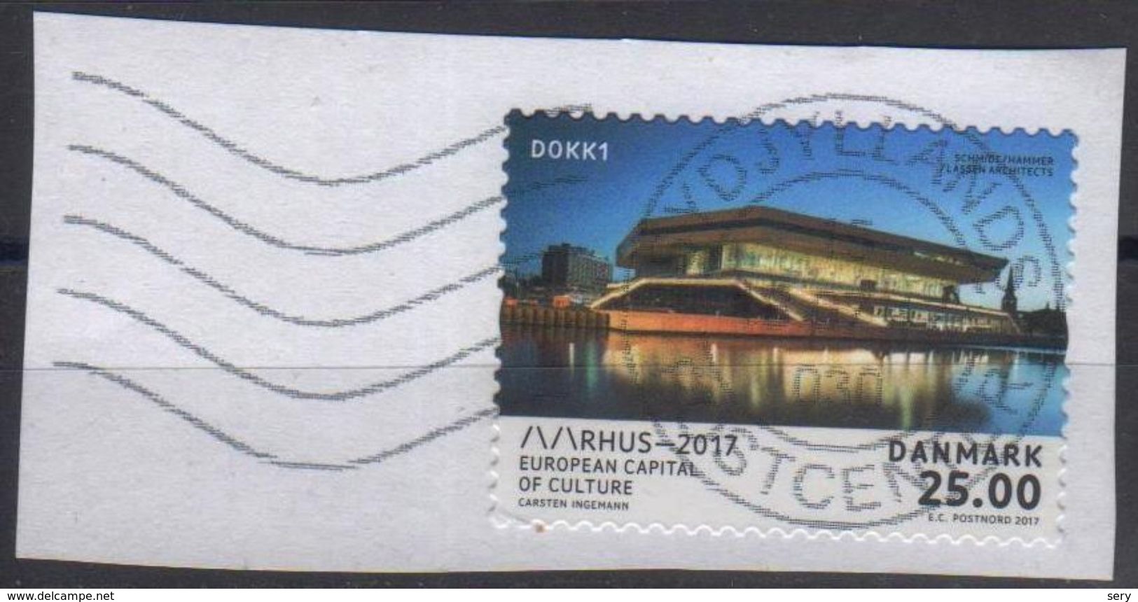 Denmark 2017 1 V Used Capital Of Culture Architecture - Altri & Non Classificati