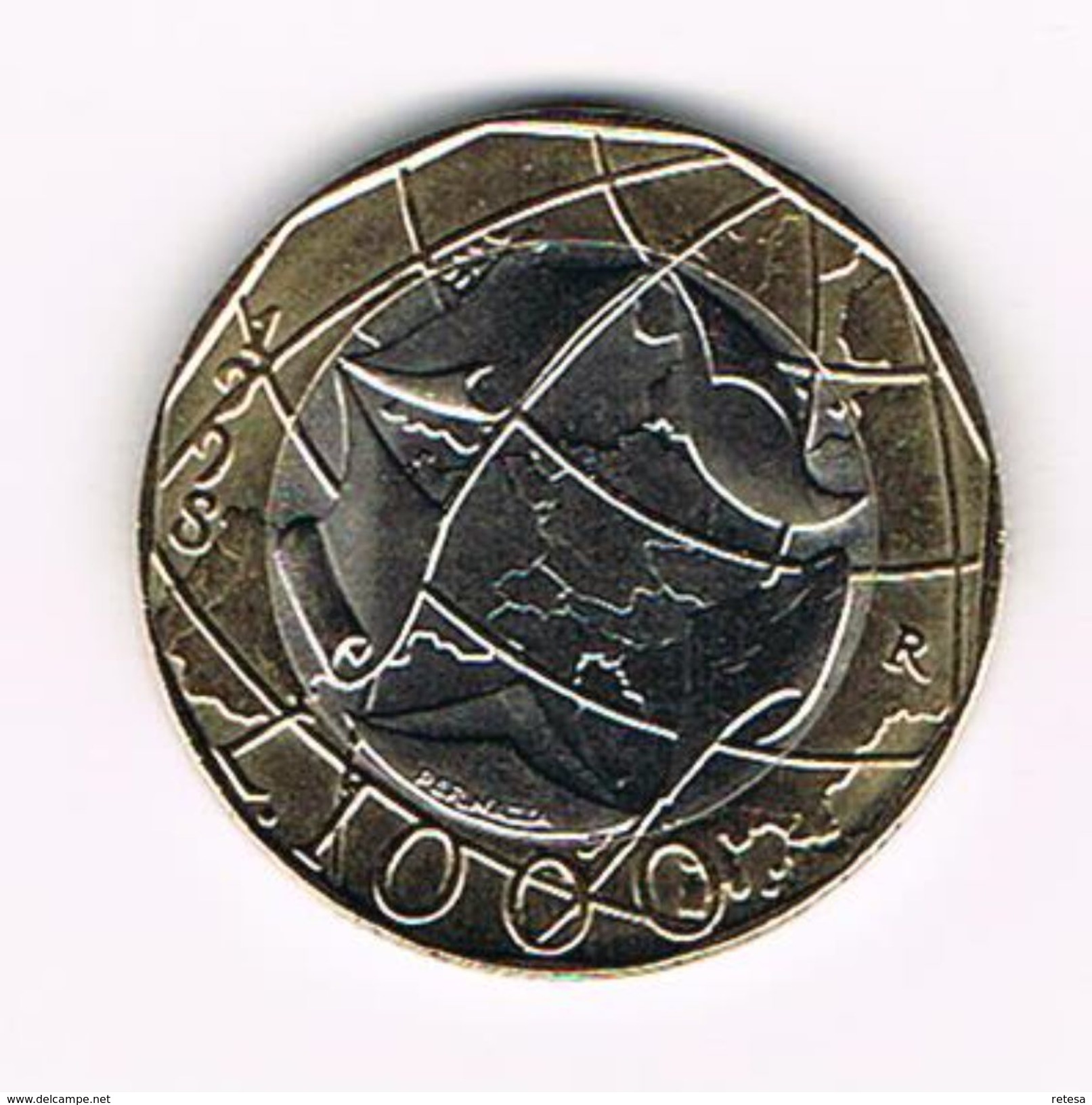 )  ITALIE  1000 LIRE   1998 - 1 000 Lire