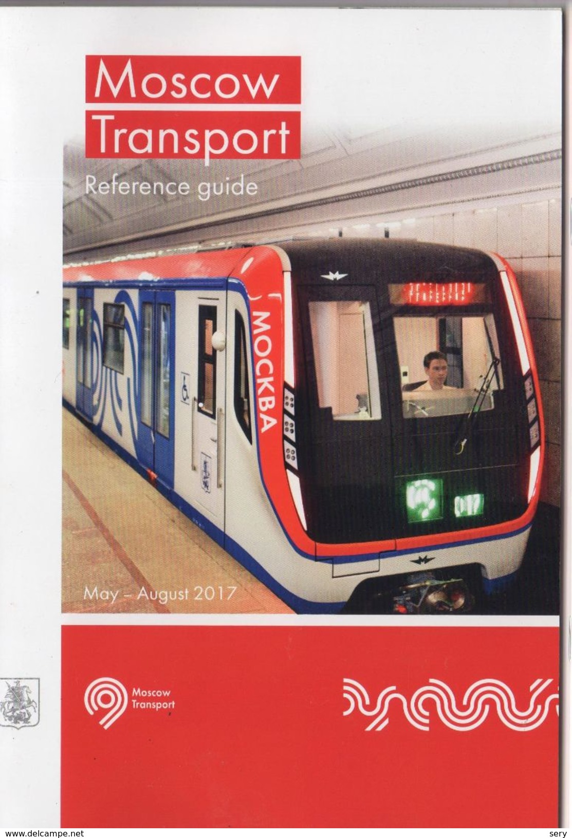 Moscow Transport Reference Guide Russia 2017 64 Pages - Europe