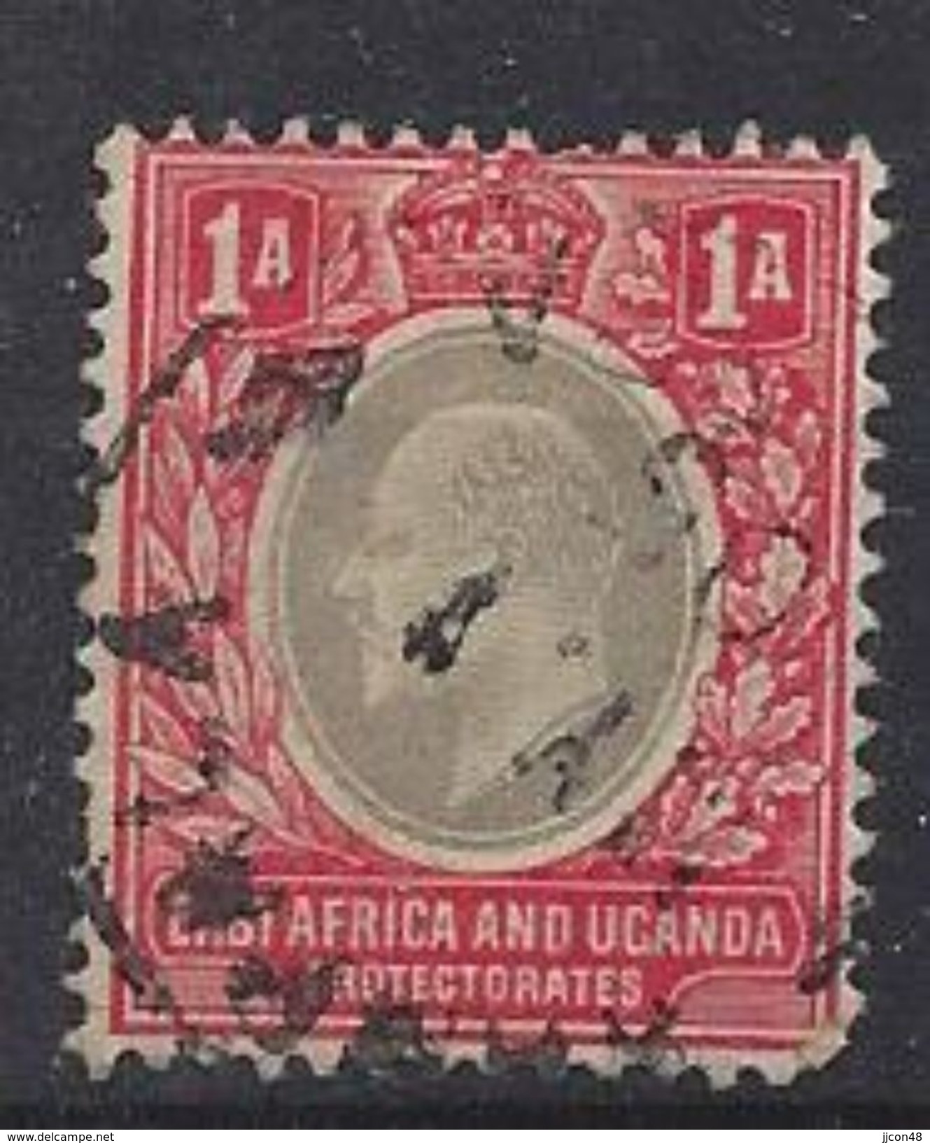 East Africa And Uganda Protectorates 1903-07 1a  (o) - Protectorados De África Oriental Y Uganda