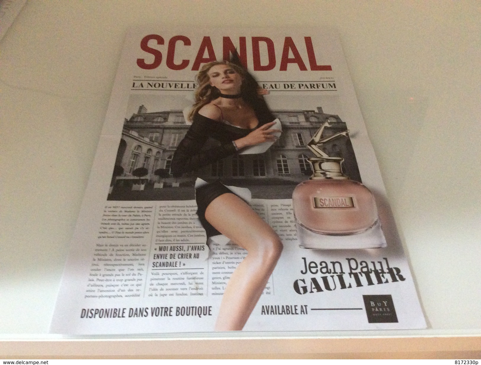 Journal JP Gaultier SCANDAL - Modernes (à Partir De 1961)