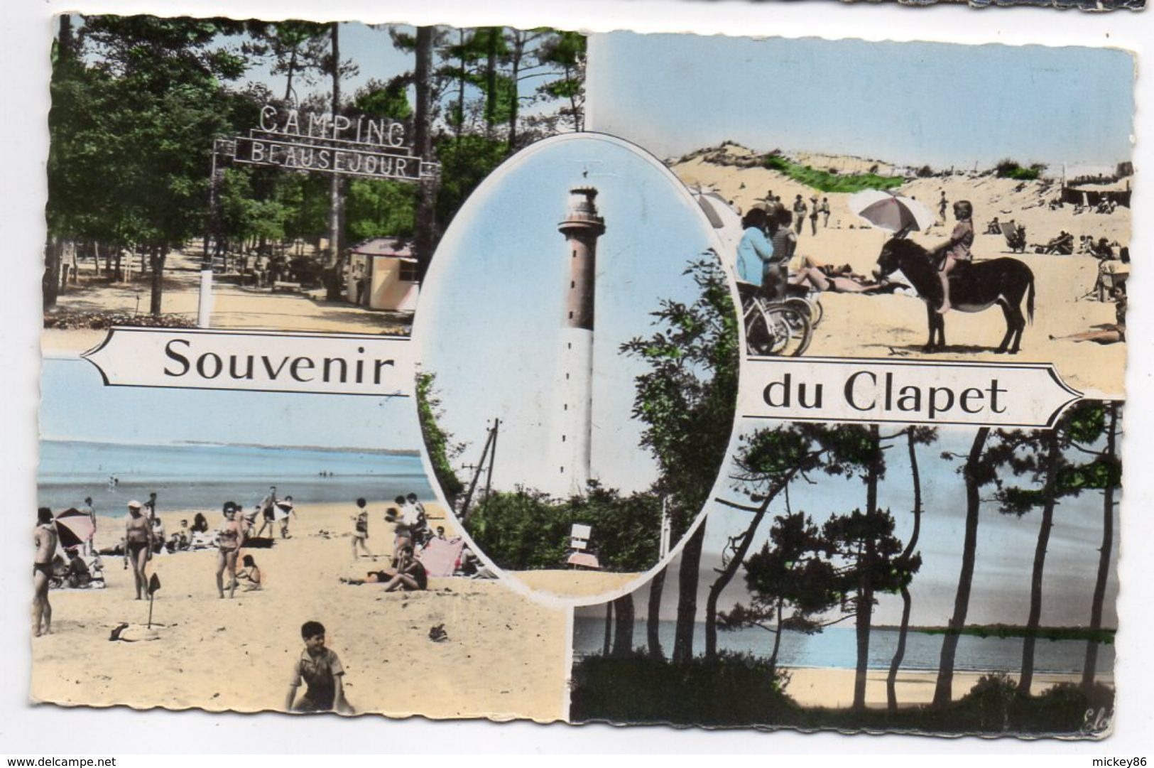 LES MATHES---Le Clapet  -- Multivues --(phare,camping,plage)  -- Cachet St SAVINIEN-17 - La Tremblade