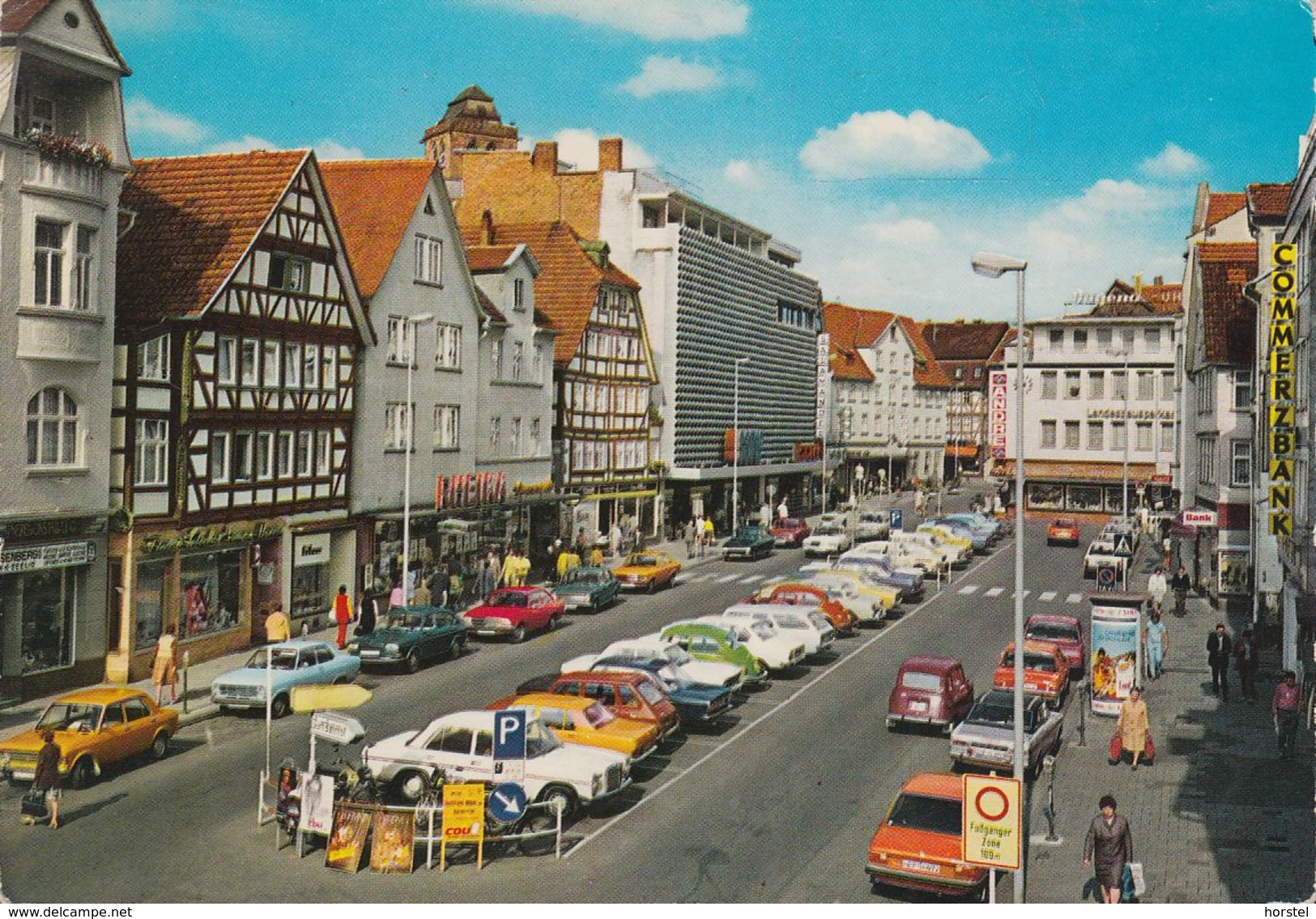 D-36251 Bad Hersfeld - Breiten Straße - Cars, Opel Kadett, VW 411 - Mercedes - Bad Hersfeld