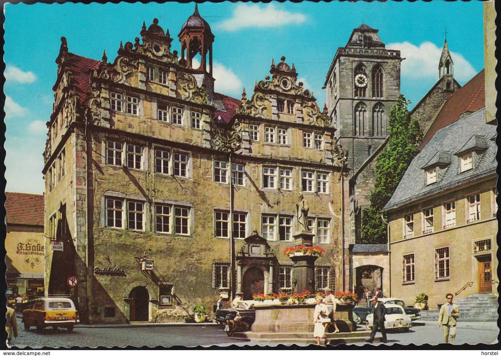 D-36251 Bad Hersfeld - Rathaus - Cars - Opel Rekord - Goggomobil - Bad Hersfeld