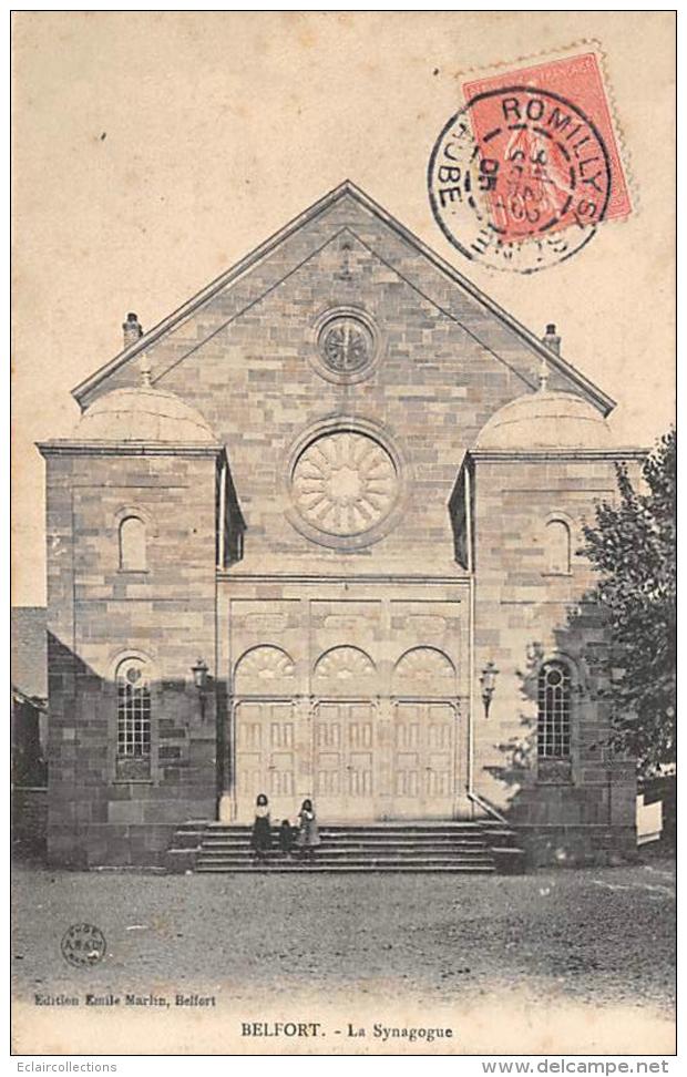 Judaisme.Judaica.Juif..     Synagogue   Belfort             (voir Scan) - Jewish