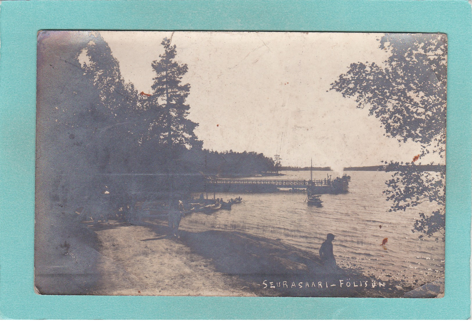Old Postcard Of Seurasaari-Folison, Helsinki, Finland.Posted,Y42. - Finland