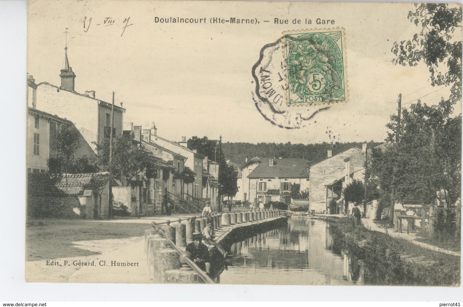 DOULAINCOURT - Rue De La Gare - Doulaincourt