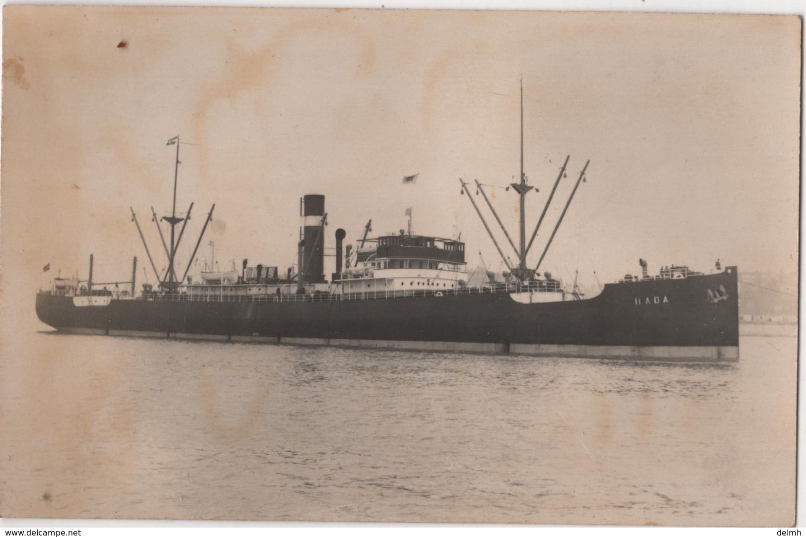 Carte Photo Marine 1920's RPPC Navy Norway Norge Ship Hada - Handel