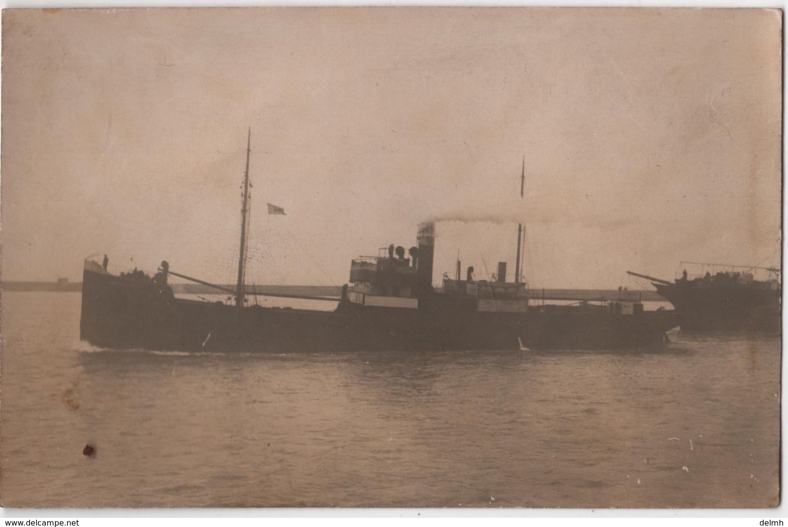 Carte Photo Marine 1920's RPPC Navy Norway Norge Ship à Identifier - Handel