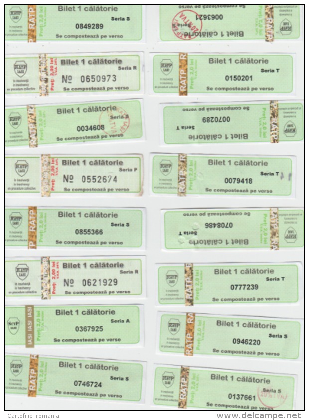 Romania Bus/tramway 16 Tickets - Europa