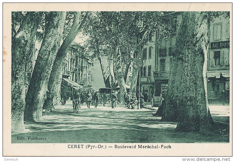 66 // CERET    Boulevard Maréchal Foch   Edit Fondecave - Ceret