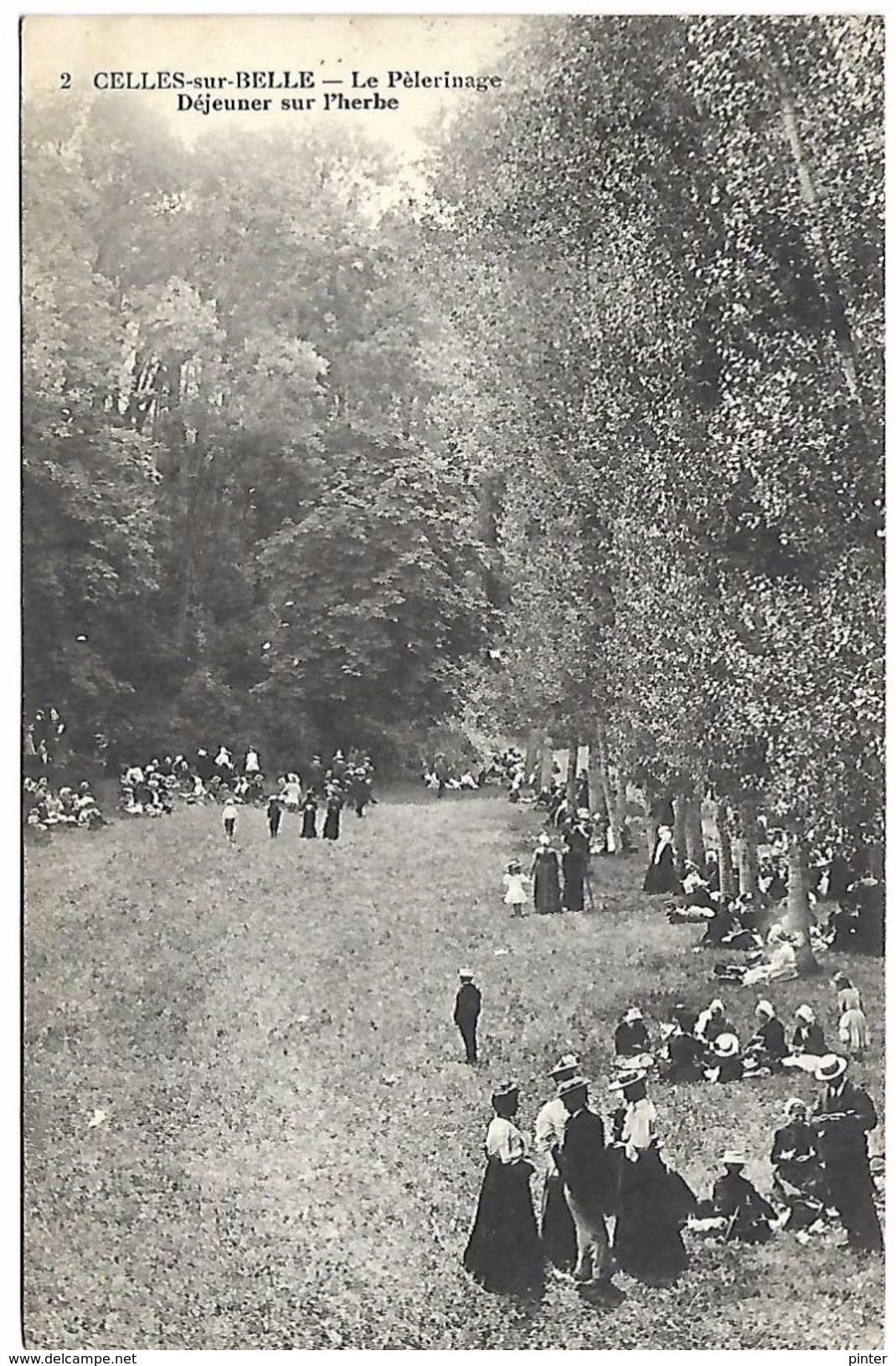 CELLES SUR BELLE - Le Pèlerinage - Déjeuner Sur L'herbe - Celles-sur-Belle