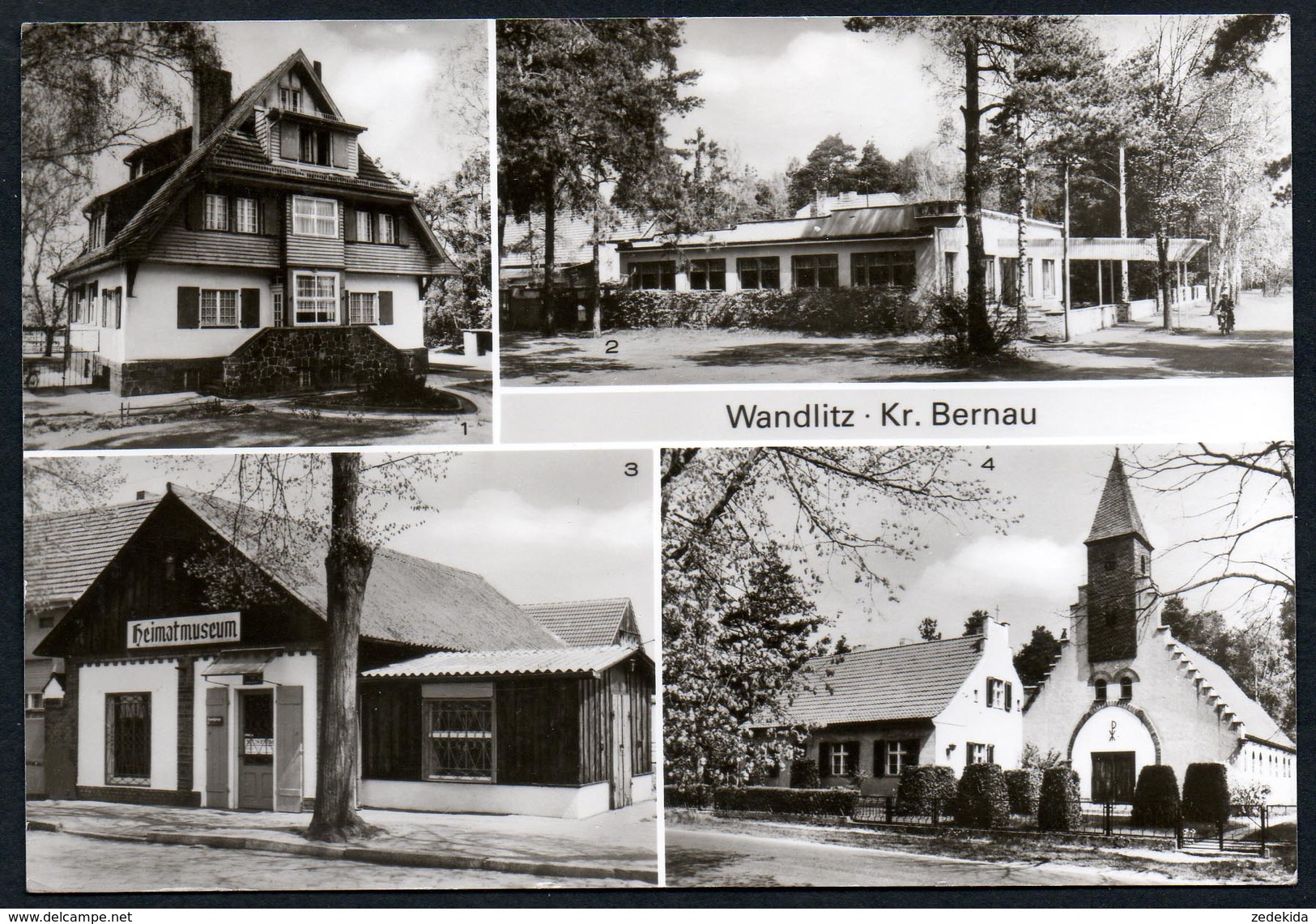 A5724 - Alte MBK Ansichtskarte - Wandlitz Kr. Bernau - Wandlitz