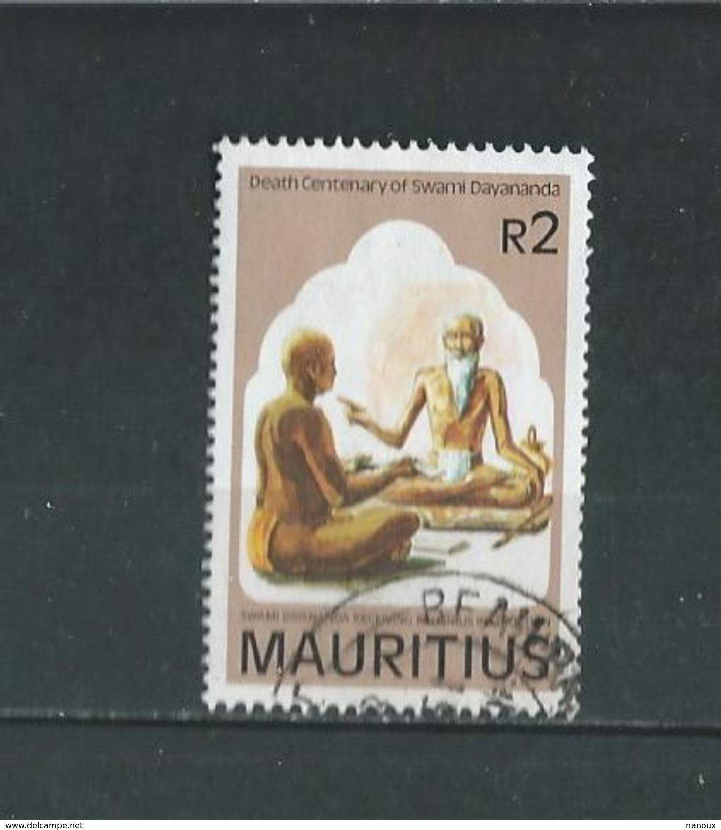 Timbre Oblitére De Ile Maurice - Mauritius (1968-...)