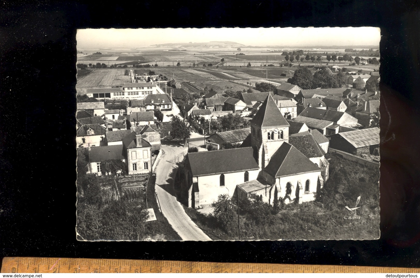 CONNANTRE Marne 51 : Vue Aérienne Centre Village - Autres & Non Classés