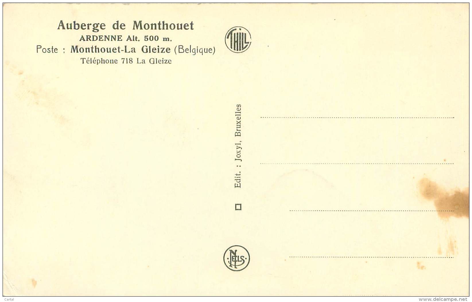 Auberge De MONTHOUET - Monthouet - La Gleize - Stoumont