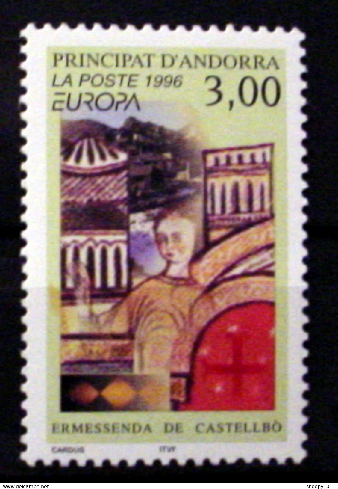 ANDORRA (FRENCH) # 468.   3.00fr, Europa.  MNH (**) - Unused Stamps