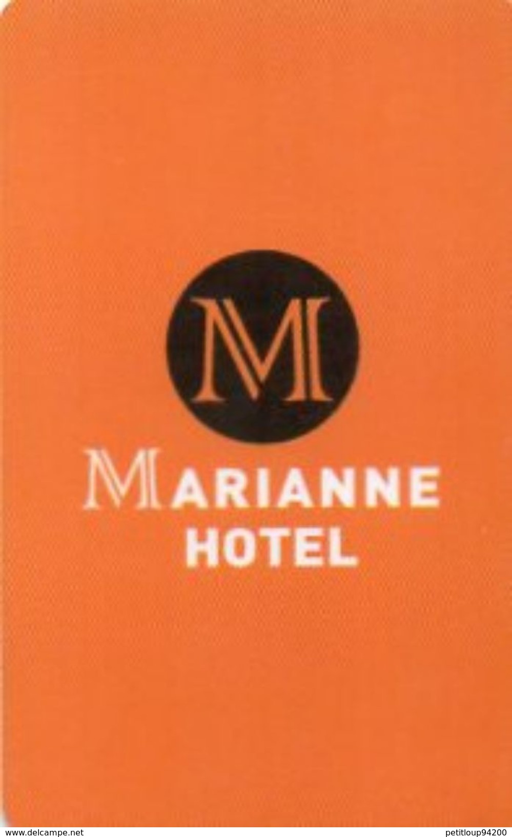 CLE D'HOTEL MARIANNE HOTEL  Busan COREE Du SUD - Tarjetas-llave De Hotel