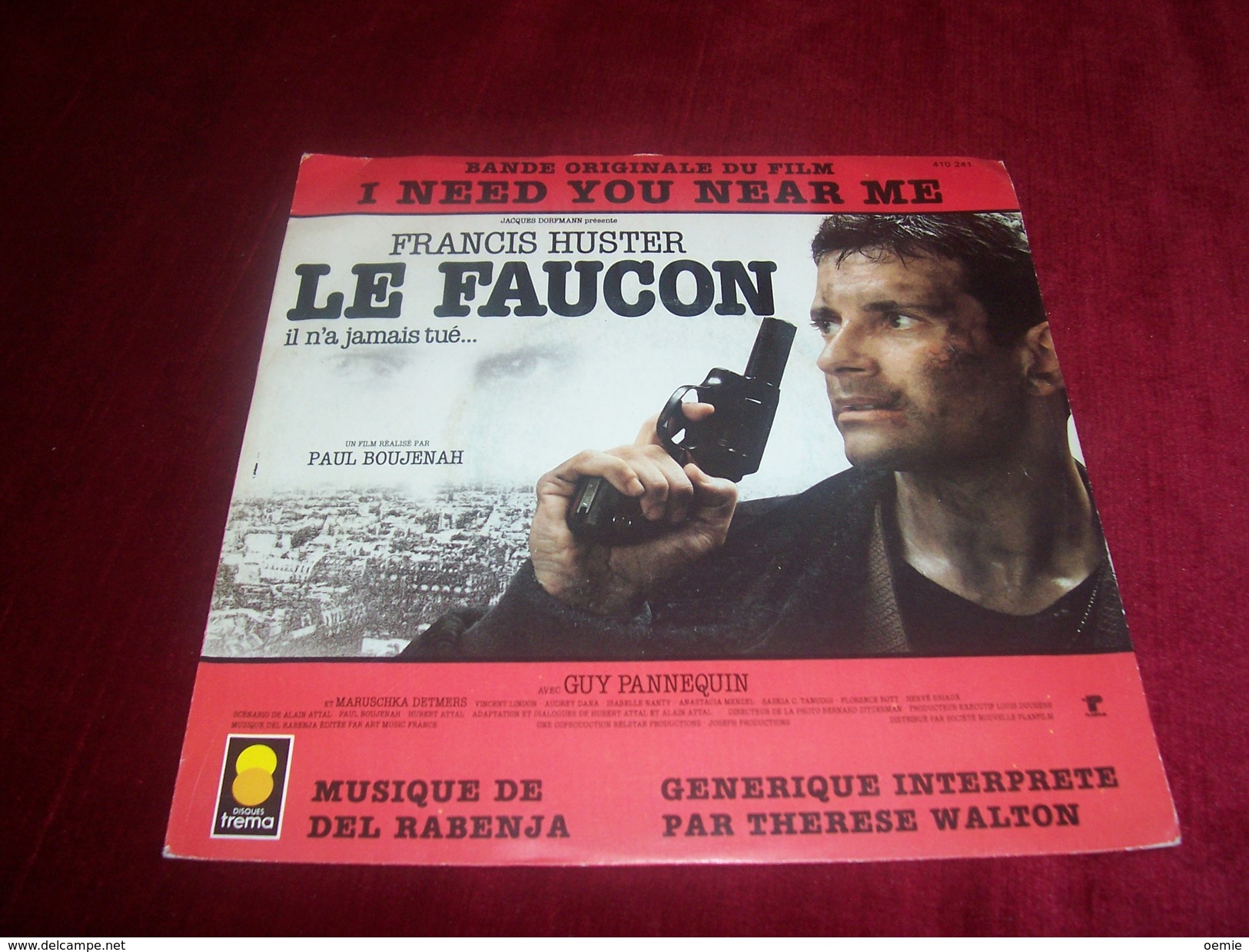 THERESE WALTON  I NEED YOU NEAR ME  ° BO  LE FAUCON AVEC  FRANCIS HUSTER - Soundtracks, Film Music