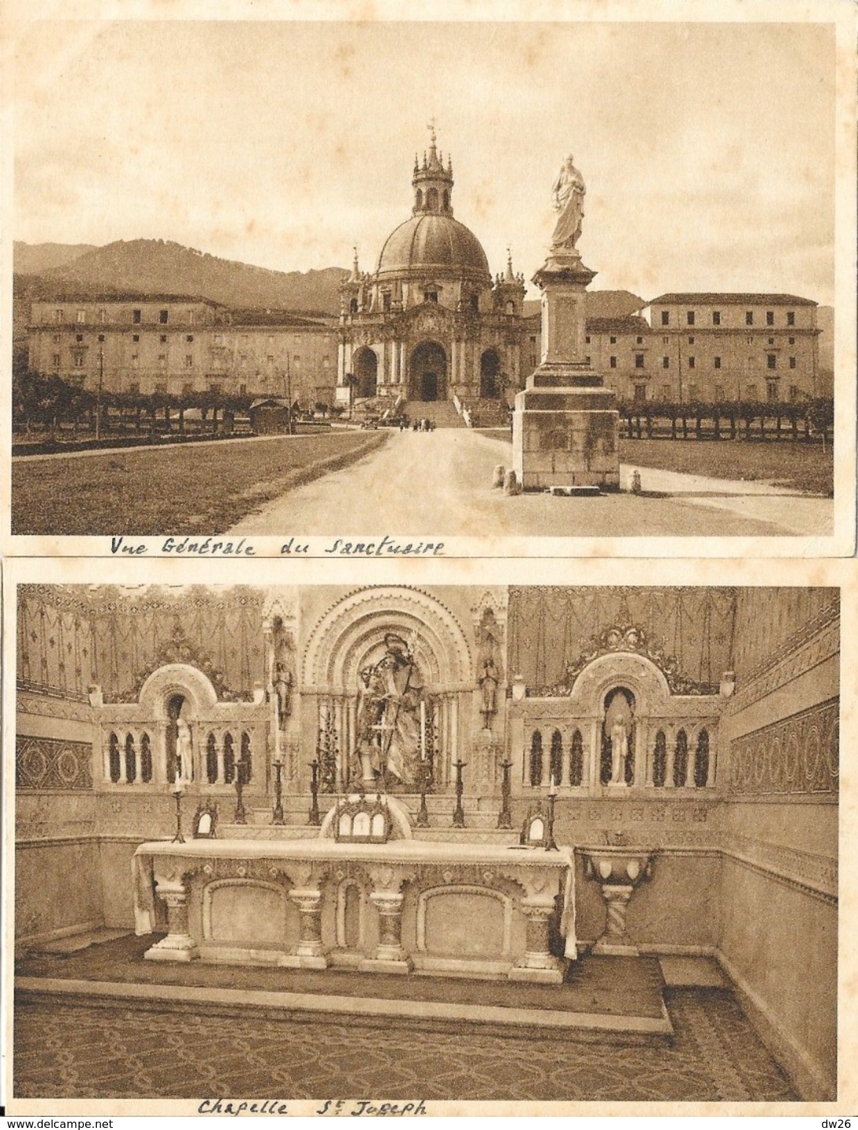 Santa Casa De Loyola, Sanctuario (Sanctuaire, Sainte Maison) - Lot De 6 Cartes Guibert Non Circulées - Heilige Plaatsen