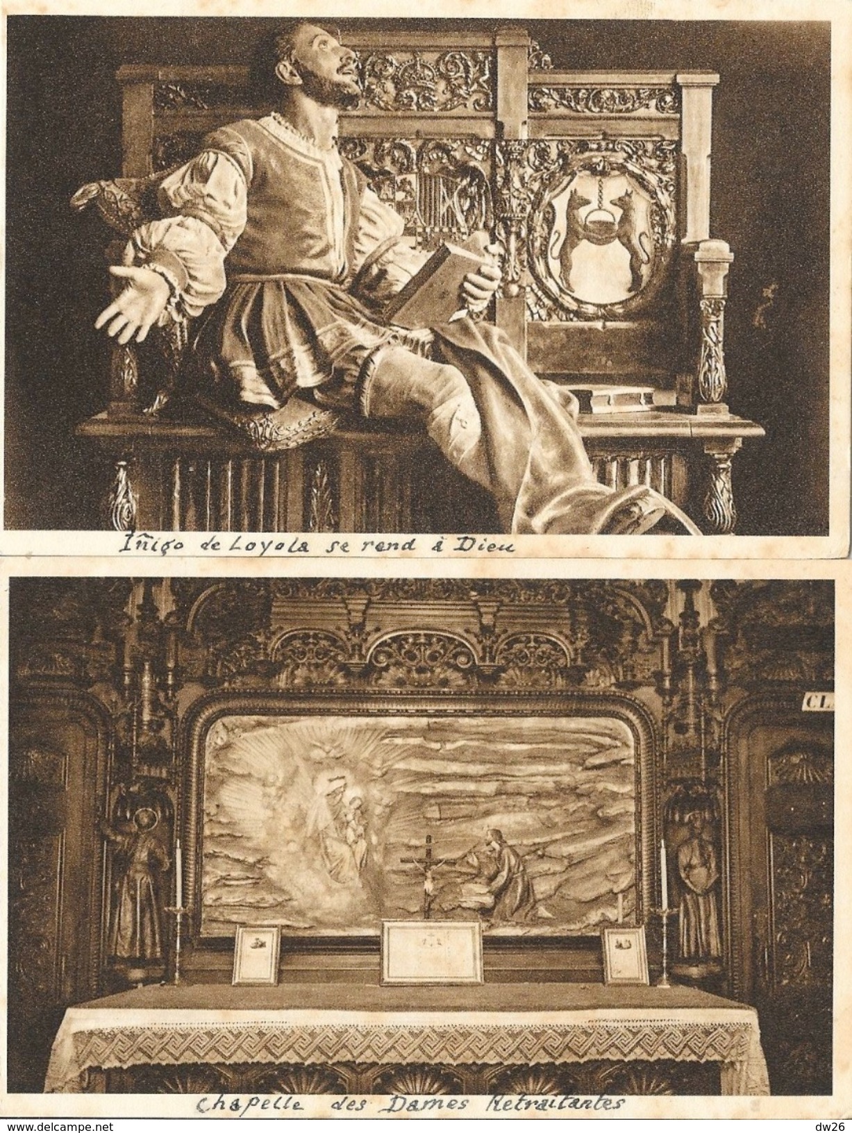 Santa Casa De Loyola, Sanctuario (Sanctuaire, Sainte Maison) - Lot De 6 Cartes Guibert Non Circulées - Luoghi Santi