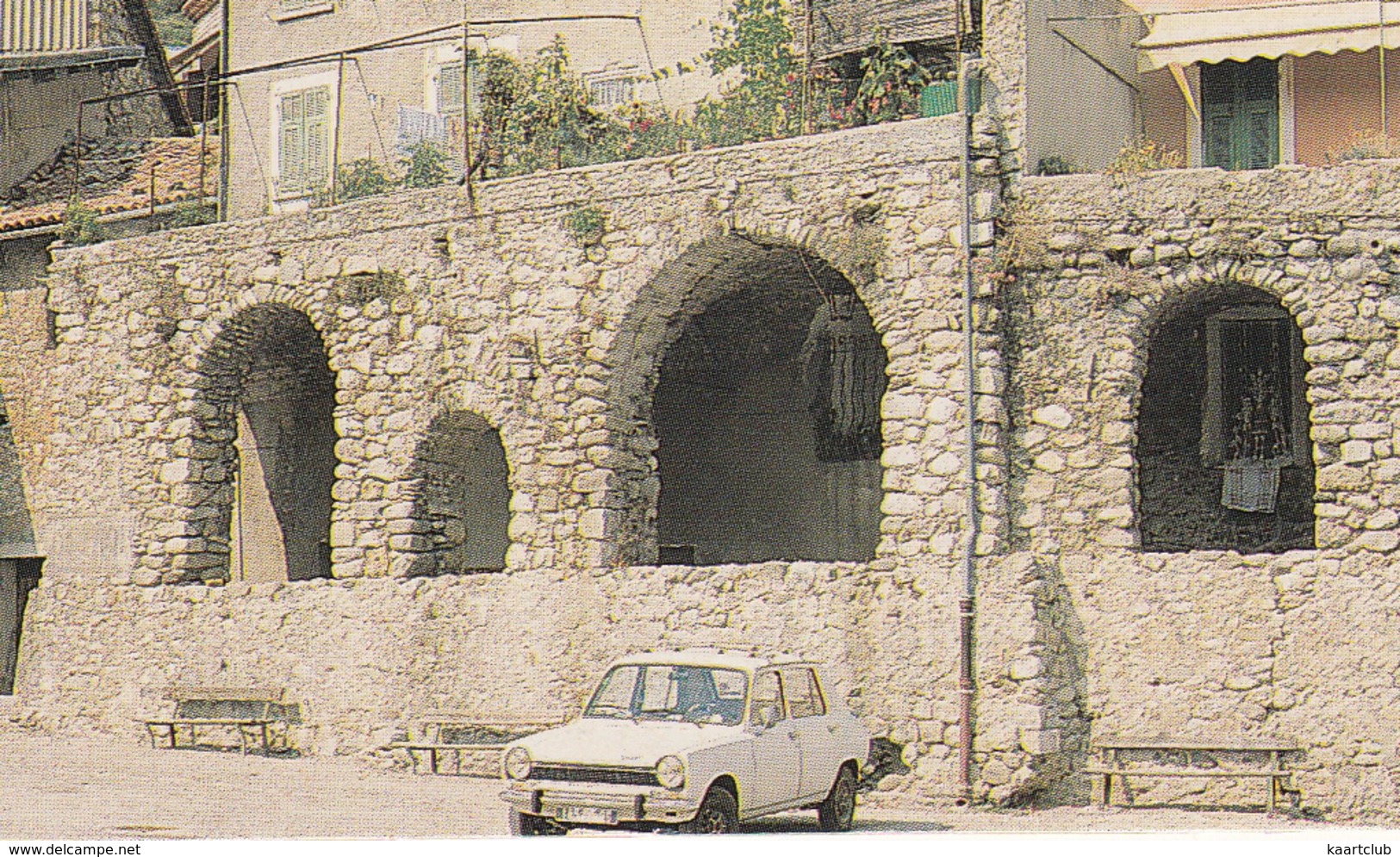 Sospel: SIMCA 1100 - Place Garibaldi - (Alpes-Maritimes, France) - Voitures De Tourisme