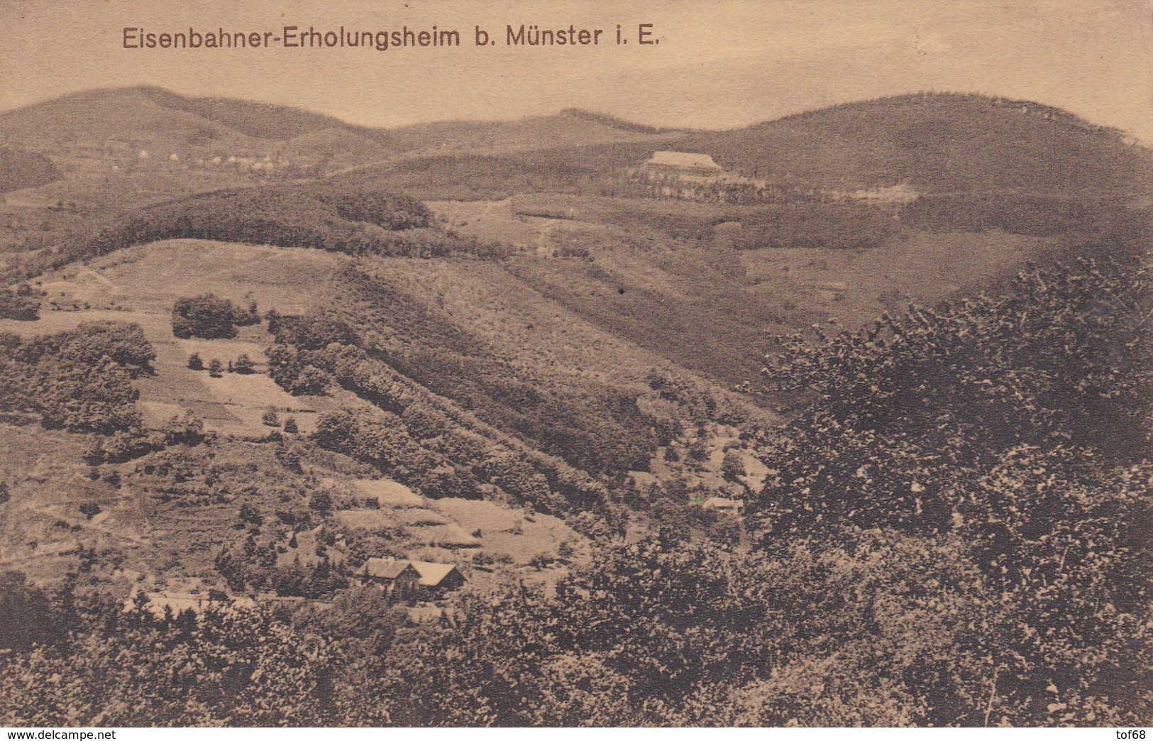 Munster Eisenbahner Erholungsheim Sanatorium SNCF - Munster