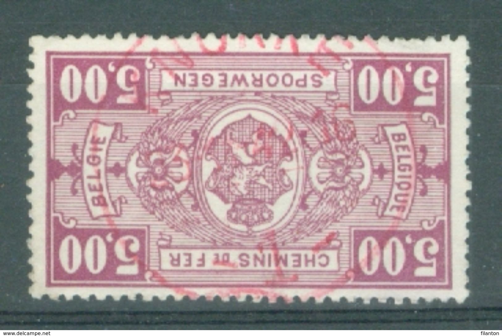 BELGIE - TR 249 - Cachet Rouge   "KNOKKE 1" - (ref. 14.556) - Autres & Non Classés