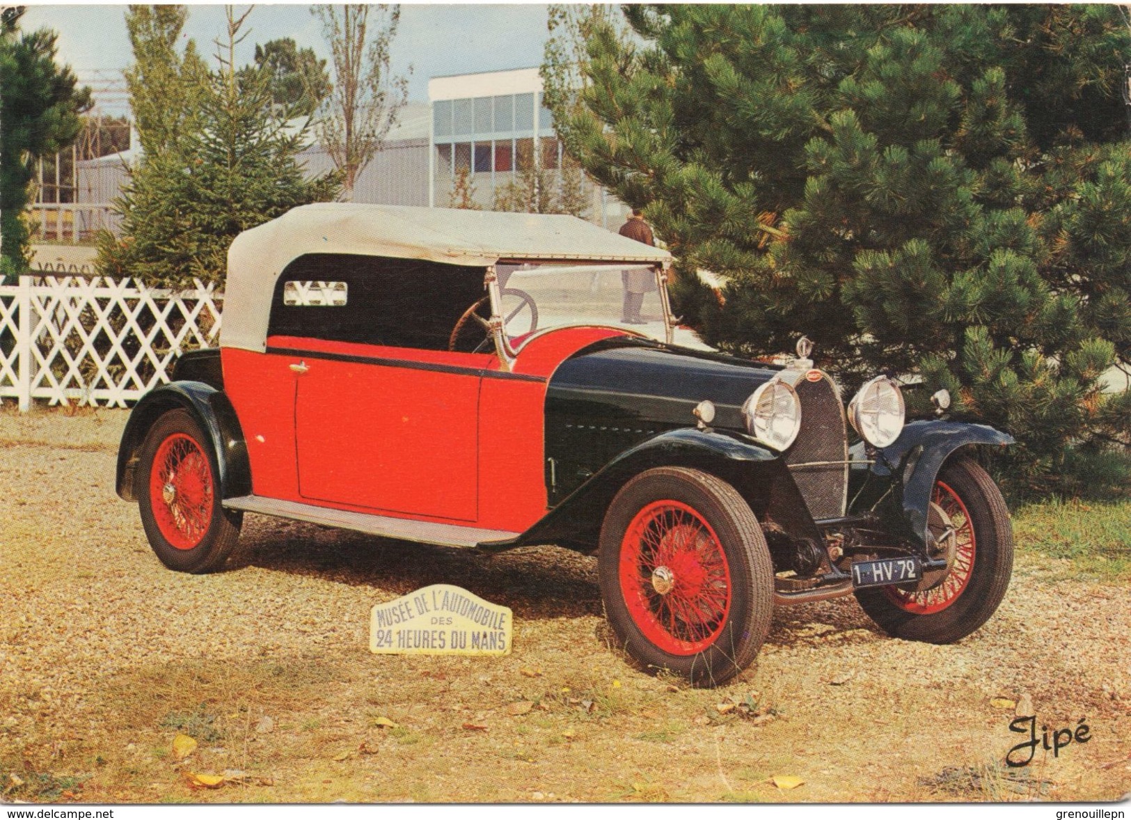 CPA BUGATTI 1926 "Musée De L'Automobile Du Mans" Collection M. Thoreau - Passenger Cars