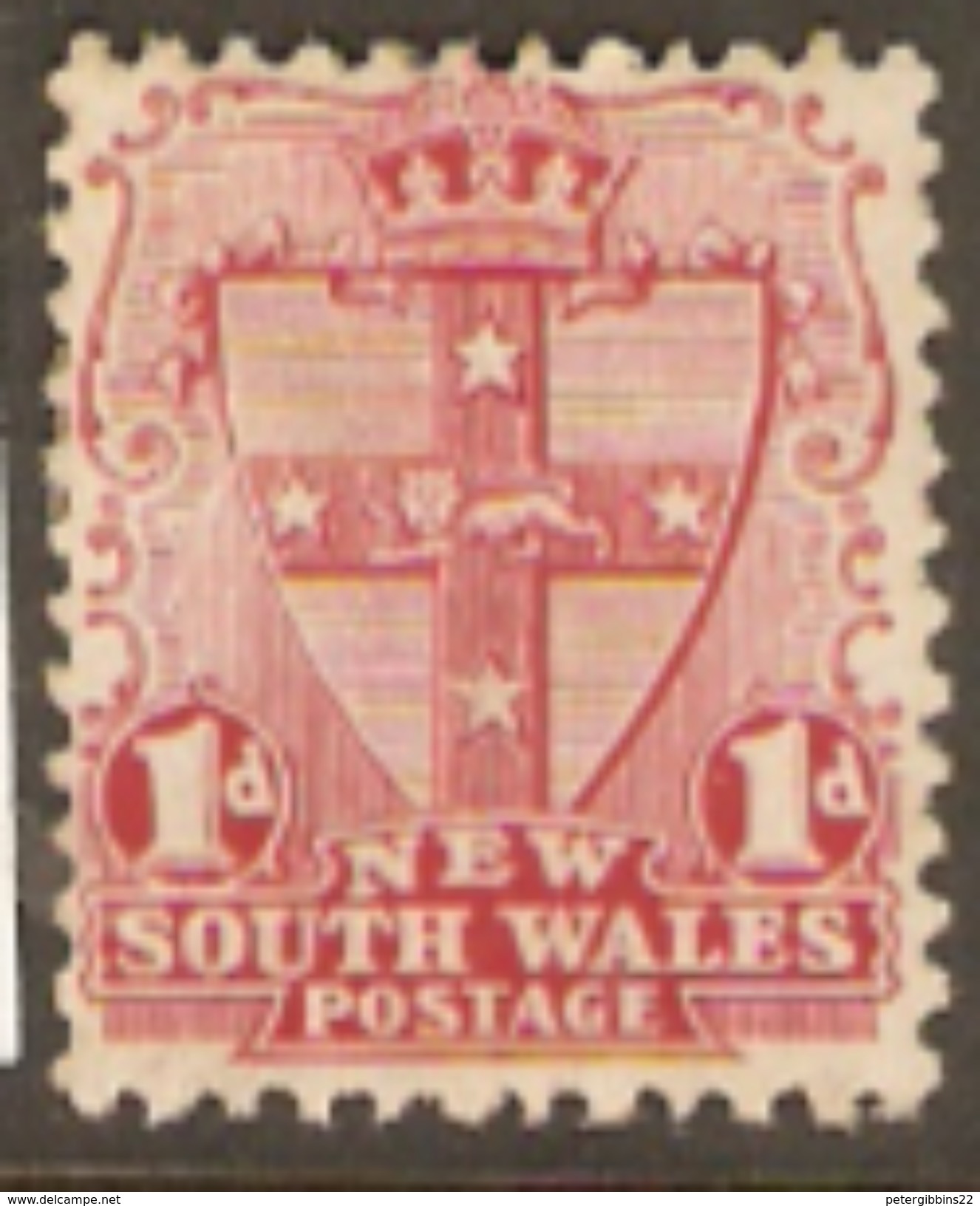 New South Wales 1905 SG 334 1d Mounted Mint - Mint Stamps