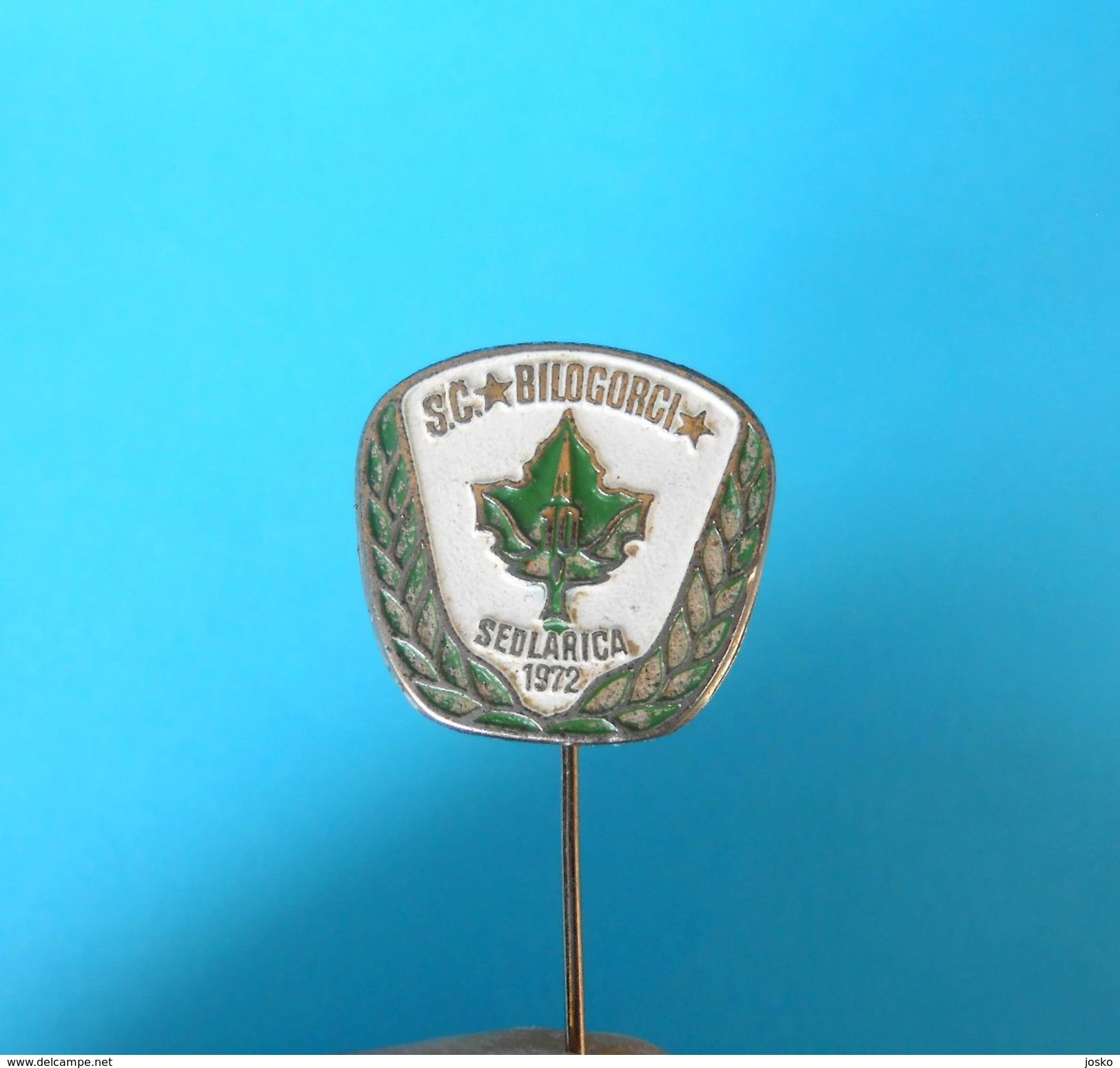 BOY SCOUTS SEDLARICA - Old Pin Badge Scout Scouting Scoutisme Escrutinio Pfadfinder Scoutismo Anstecknadel Distintivo - Other & Unclassified