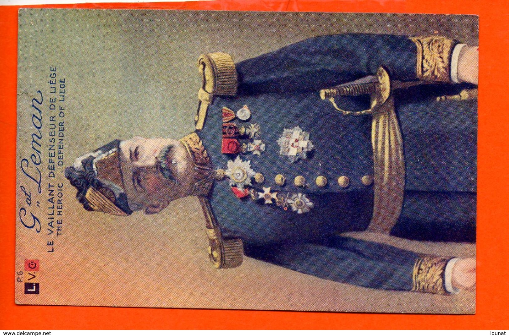 Militaire - Personnage Historique - Général Leman - Le Vaillant Défenseur De Liège - Personen